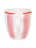 Blond Amsterdam Mini-Becher Streifen PY in Rosa - 200 ml