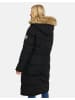 Threadbare Wintermantel THB Arnie Long Padded Coat in Schwarz