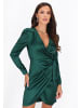 faina Women Dress in dark green