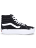 Vans Plateau-Sneaker in schwarz