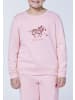 Polo Sylt Sweatshirt im floralem Logo-Design in Pink