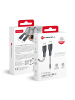 COFI 1453 Forcell F-Energy USB-C auf USB-C Kabel 100W Carbon Schwarz 1m in Schwarz