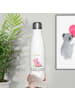 Mr. & Mrs. Panda Thermosflasche Schwein Glück mit Spruch in Weiß