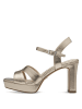 Tamaris Riemchensandaletten in Gold