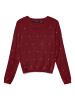 Vero Moda Strickpullover in Syrah