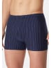 Schiesser Retro Short / Pant 95/5 Essentials - Cotton in Schwarz / blau