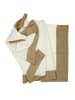 collezione alessandro Winterschal " Schimmer " in beige