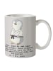 Mr. & Mrs. Panda Kaffeetasse Unerschütterliche Judo Trainerin mi... in Grau Pastell