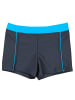 Aquarti Jungen Kinder Badehose Seitliche Paspel in blau