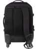 normani Reiserucksack mit Trolleyfunktion Noyon in Schwarz