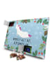 Mr. & Mrs. Panda Tee Adventskalender Einhorn Yoga mit Spruch in Eisblau