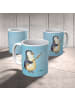 Mr. & Mrs. Panda Kindertasse Pinguin Angler ohne Spruch in Eisblau