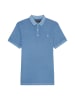 Marc O'Polo Poloshirt Piqué shaped in wedgewood