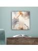 OnlyWow Leinwand Bilder Abstrakte Kunst Marmoroptik