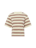 Marie Lund T-Shirt in taupe vanille - 0011
