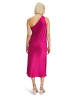 Vera Mont Cocktailkleid mit Volant in Deep Fuchsia