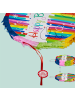 relaxdays 3-tlg. Pinata Set "Happy Birthday" in Bunt