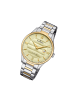 Candino Analog-Armbanduhr Candino Classic silber, gold groß (ca. 41mm)