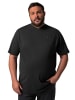 Men Plus Kurzarm T-Shirt in schwarz