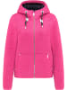 ICEBOUND Damen Strickfleecejacke in Pink Melange