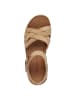 Tamaris Sandale in TAN