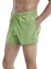 BLACKSPADE Fits perfect Badeshorts Short Uni mit kurzem Bein in green