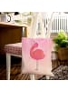 Mr. & Mrs. Panda Tasche Flamingo Stolz ohne Spruch in Aquarell Pink