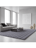 KADIMA DESIGN Teppich Hochflor Waschbar Einfarbig ALBA Strapazierfähig OEKO-TEX in Grau