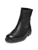 VITAFORM Hirschleder Stiefeletten in schwarz