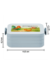 Mr. & Mrs. Panda MEPAL Bentobox Hahn Korn Design mit Spruch in Blau Pastell
