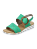 rieker Komfort Sandalen in Grün