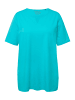 Ulla Popken Shirt in tiefes aqua