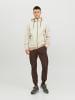 Jack & Jones Softshell Jacke mit Kapuze Trekking Outdoor Blouson JJEBASIC in Sand