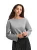 Polo Club T-Shirt WOMAN MINIMAL MIRA TSHIRT LONG SLEEVE REGULAR FIT in Graue Kraft