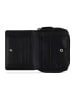 mano Don Andrea Geldbörse RFID Schutz Leder 12 cm in schwarz