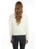 faina Damen Strickpullover in Wollweiss