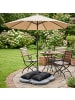 relaxdays 2 x Sandsäcke in Schwarz - (B)68 x (T)30 cm