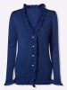 Sieh an! Strickjacke in royalblau