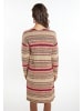 VIRITA Women Strick Cardigan in Beige Mehrfarbig