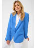 Cream Blazer CRCan Feminine in Palace Blue