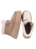 Ital-Design High Heel in Hellbraun und Beige