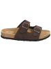 BIOSOFT Sandalen Schnalle Riemen in Dunkelbraun