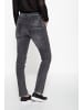 ATT Jeans ATT Jeans ATT JEANS Boy Friend Jeans mit Rippbündchen Kira in grau