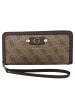 Guess Geldbeutel GUESS Lindsay SLG Large in Beige
