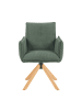 DUBI Möbel 2er-Set: Drehstuhl Mika-Paul in Grün - (B)60 x (H)88 x  (T)63 cm