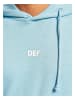 DEF DEF DEF Oversized Hoody in light blue