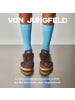 von Jungfeld Motivsocken FRUITY ICONS in Banana - Light Blue