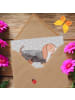 Mr. & Mrs. Panda Deluxe Karte Basset Hound Lebensretter mit Spruch in Grau Pastell