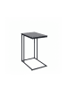 relaxdays Beistelltisch in Schwarz - (B)50 x (H)64 x (T)35 cm