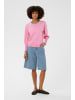 CULTURE Strickpullover CUbetri Classic fit in Begonia Pink Melange